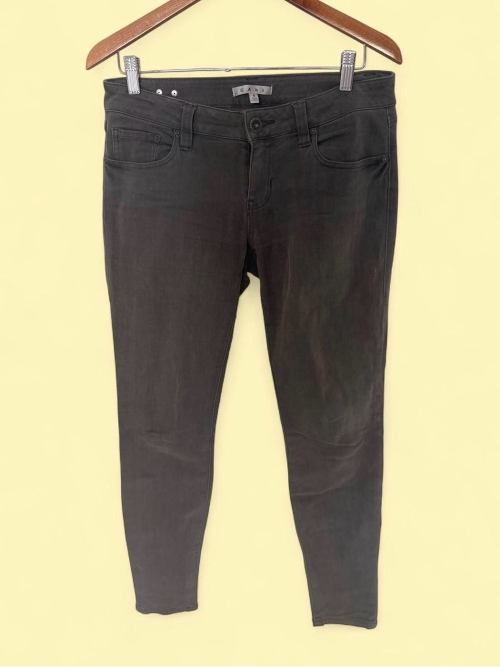 CAbi Charcoal Skinny Jeans